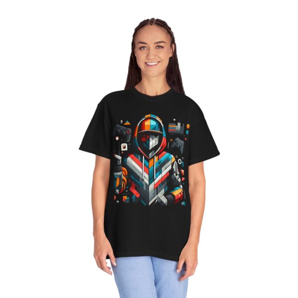 T-Shirt | Unisex Abstract Geometry A 3D character with a more conceptual and minimalist approach, where the character is formed by abstract geometric shapes and blocks - Image 10