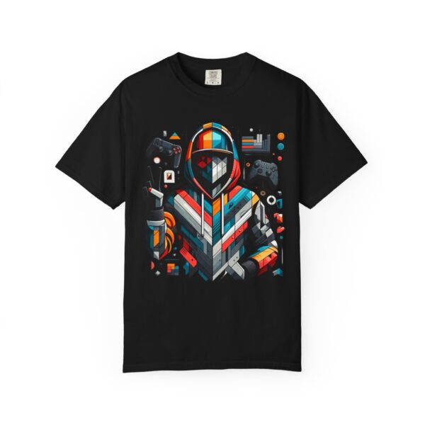 T-Shirt | Unisex Abstract Geometry A 3D character with a more conceptual and minimalist approach, where the character is formed by abstract geometric shapes and blocks - Image 6