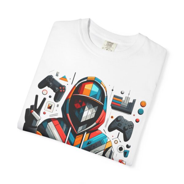 T-Shirt | Unisex Abstract Geometry A 3D character with a more conceptual and minimalist approach, where the character is formed by abstract geometric shapes and blocks - Image 3