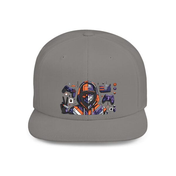 Hat - Abstract Geometry_ A 3D character with a more conceptual and minimalist approach, where the character is formed by abstract geometric shapes and blocks. - Image 7