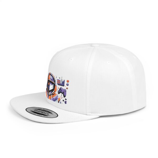 Hat - Abstract Geometry_ A 3D character with a more conceptual and minimalist approach, where the character is formed by abstract geometric shapes and blocks. - Image 3