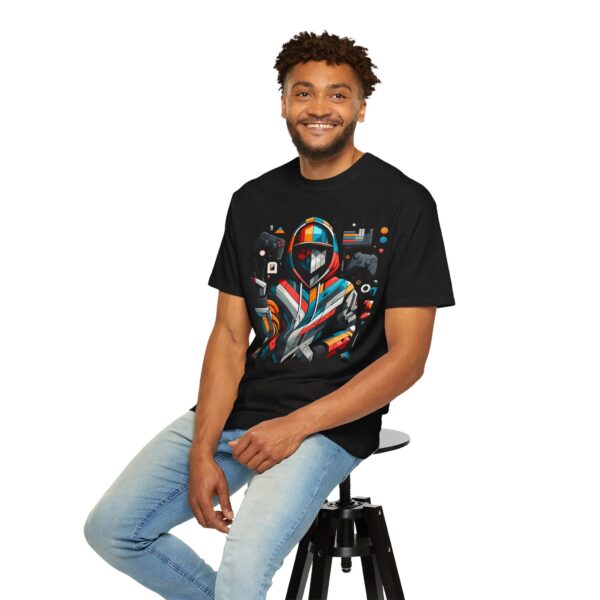 T-Shirt | Unisex Abstract Geometry A 3D character with a more conceptual and minimalist approach, where the character is formed by abstract geometric shapes and blocks - Image 13
