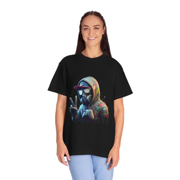 Urban Graffiti Peace T-Shirt | Unisex Streetwear, Vintage Style Tee, Art Lover Gift, Casual Wear, Graphic Design Apparel - Image 6