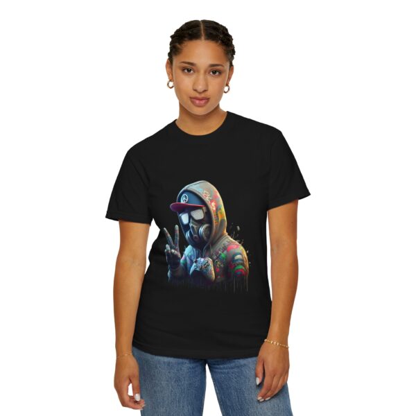 Urban Graffiti Peace T-Shirt | Unisex Streetwear, Vintage Style Tee, Art Lover Gift, Casual Wear, Graphic Design Apparel - Image 8