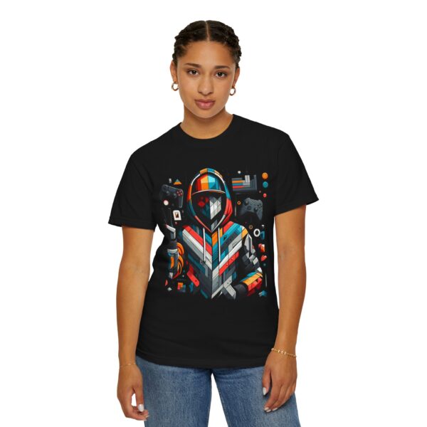 T-Shirt | Unisex Abstract Geometry A 3D character with a more conceptual and minimalist approach, where the character is formed by abstract geometric shapes and blocks - Image 12