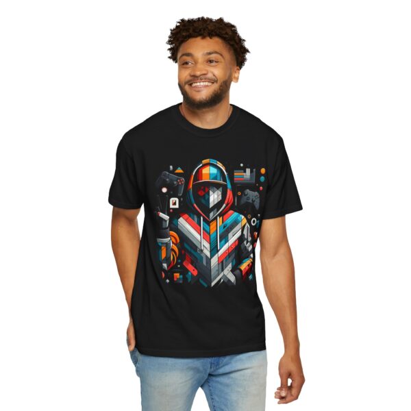 T-Shirt | Unisex Abstract Geometry A 3D character with a more conceptual and minimalist approach, where the character is formed by abstract geometric shapes and blocks - Image 9
