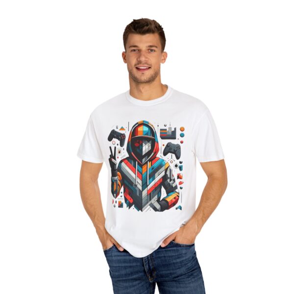 T-Shirt | Unisex Abstract Geometry A 3D character with a more conceptual and minimalist approach, where the character is formed by abstract geometric shapes and blocks