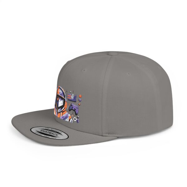 Hat - Abstract Geometry_ A 3D character with a more conceptual and minimalist approach, where the character is formed by abstract geometric shapes and blocks. - Image 9