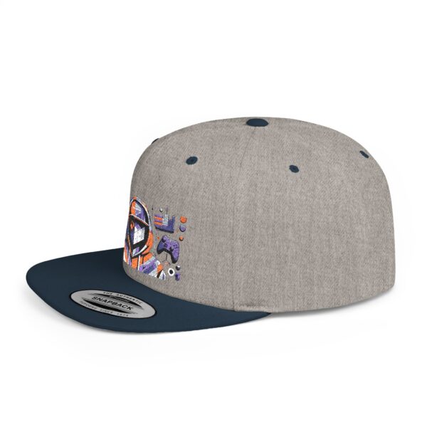 Hat - Abstract Geometry_ A 3D character with a more conceptual and minimalist approach, where the character is formed by abstract geometric shapes and blocks. - Image 6