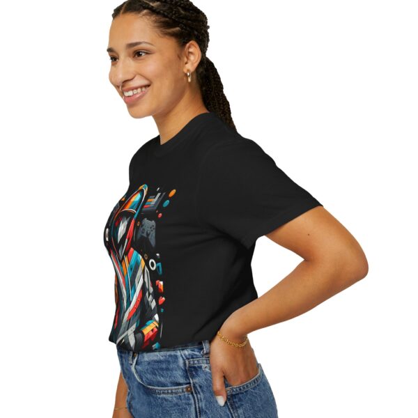 T-Shirt | Unisex Abstract Geometry A 3D character with a more conceptual and minimalist approach, where the character is formed by abstract geometric shapes and blocks - Image 11